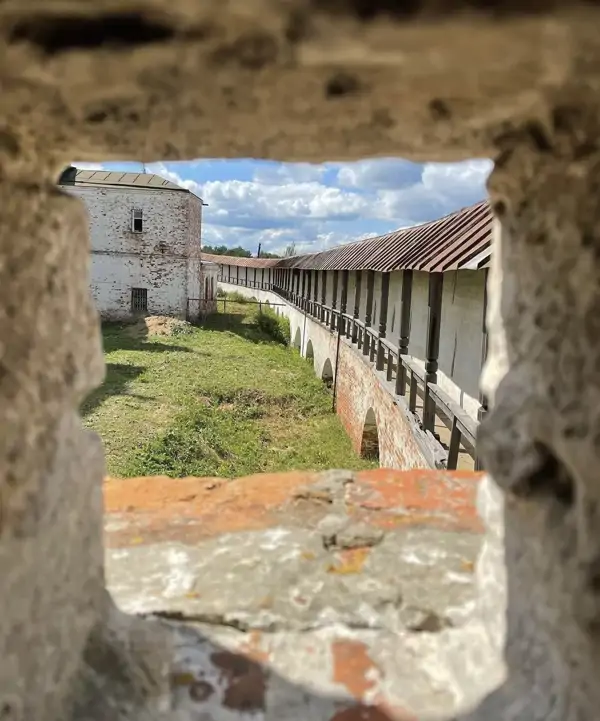 Вид на внутренний двор музея-заповедника