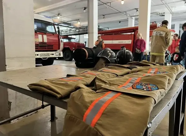 Зал внутри Пожарной части в Москве